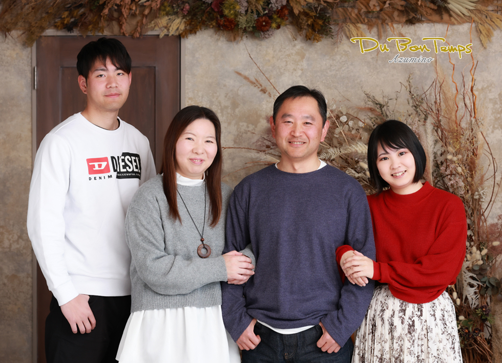 綺麗な卒業袴！素敵な家族撮影！