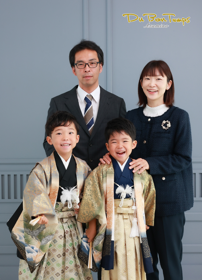 仲良し七五三＆ハーフバースデー！