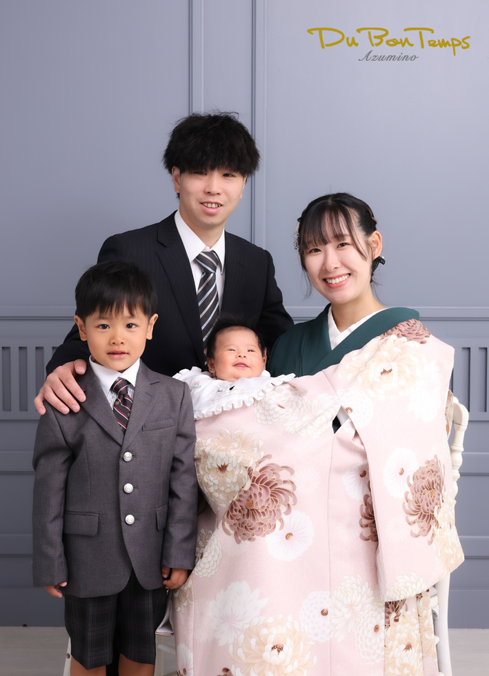 ごきげんなお宮参り！仲良し七五三！しっとり成人振袖！