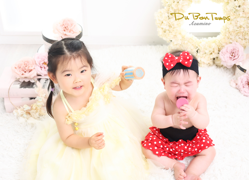 キラキラ笑顔のハーフバースデー