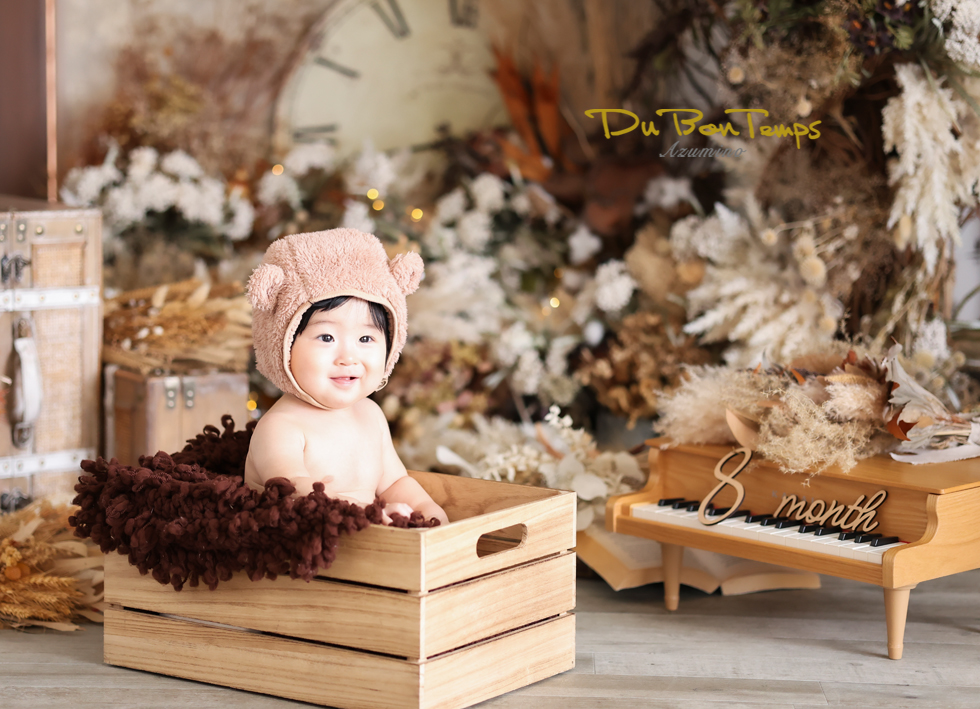 元気いっぱい8ヶ月記念!笑顔溢れる七五三!