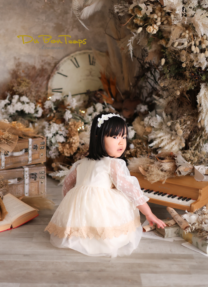 元気いっぱい1000日フォト・にこにこハーフバースデー！