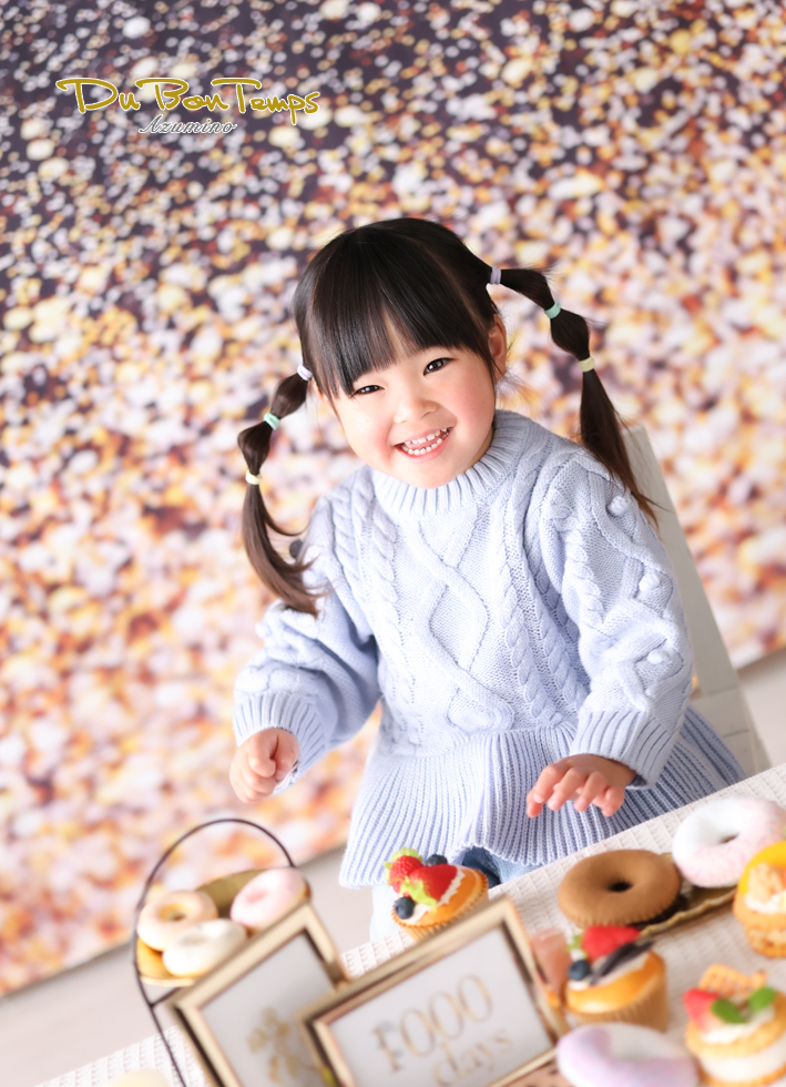 元気いっぱい1000日フォト・にこにこハーフバースデー！